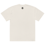 Oversized faded "Always Real Thinking" t-shirt