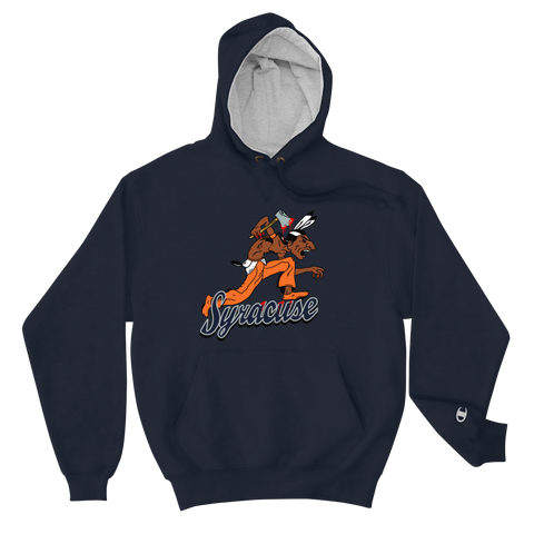 Syracuse Badd Champion Hoodie - Everybodyeat