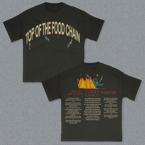 Top of the food chain (Oversized Tshirt)